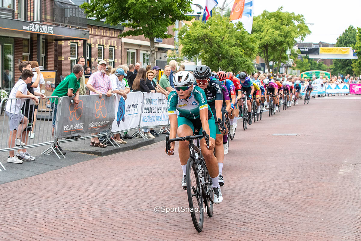 HONSELERSDIJK, THE NETHERLANDS - JUNE 22: Irene Schouten tijdens de Wielerronde Honselersdijk op 22 juni 2023 in Honselersdijk, The Netherlands (Photo by Sebastiaan Nederhoed/Orange Pictures)